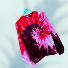 Load image into Gallery viewer, Spiral Blue x Black Sweatshirt